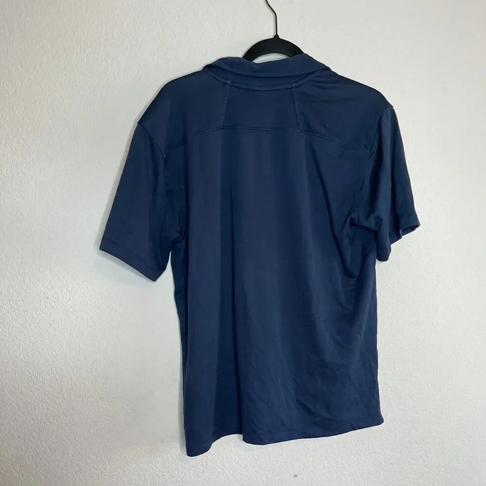 The north face men’s blue polo‎